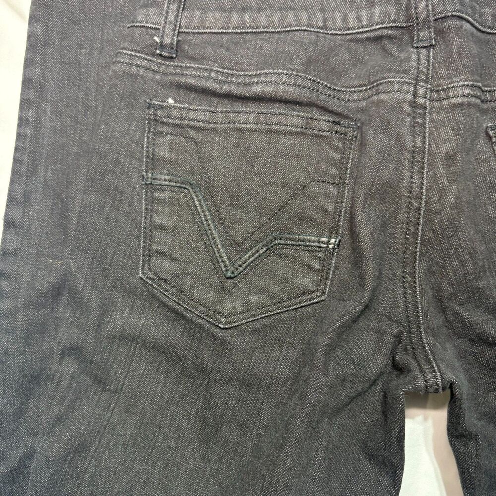 G by Guess (GBG) Low Rise Estelle Straight Black Denim - Size 28 EUC - Picture 5 of 12